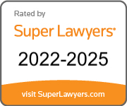 Rated by Super Lawyers 2022-2025